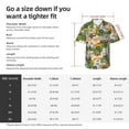 thumbnail image 5 of Fuzoiu Construction Machinery1 Print Hawaiian Shirt for Men, Summer Beach Casual Short Sleeve Button Down Shirts, Men’s Beach Summer Shirts with Pocket,Large, 5 of 7