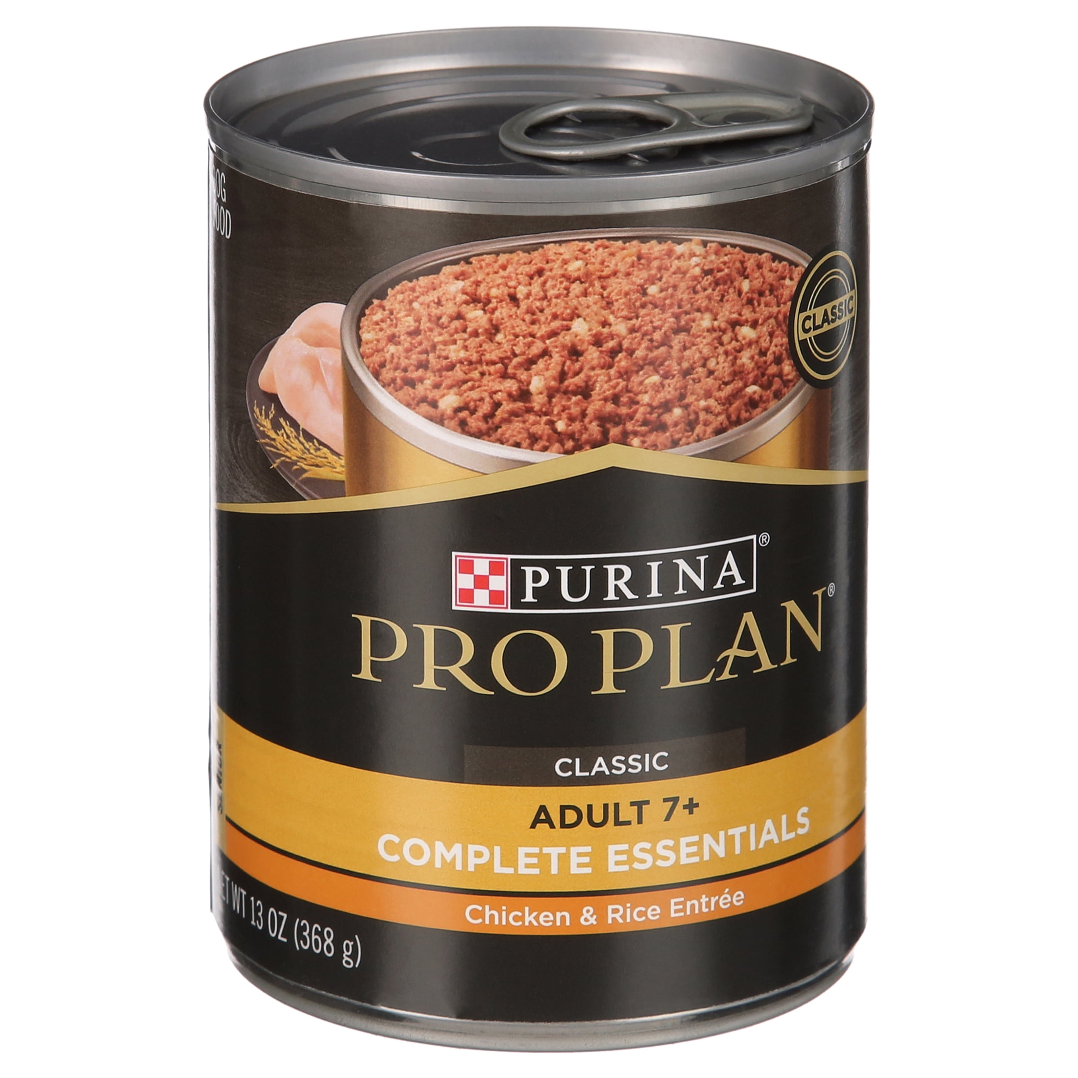 Purina Pro Plan Complete Essentials Wet Dog Food, High Protein Chicken & Rice, 13 oz Can