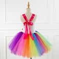 thumbnail image 4 of Toddler Girl Dress Sleeveless Babys Birthday Dresses Party Tutu Princess Dress Kids Rainbow Dress Girls Casual Dresses,Size 8-9 Years, 4 of 4
