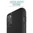 thumbnail image 7 of Smartish iPhone 11 Pro Max Slim Case - Gripmunk [Lightweight + Protective] Thin Cover (Silk) - Black Tie Affair, 7 of 7