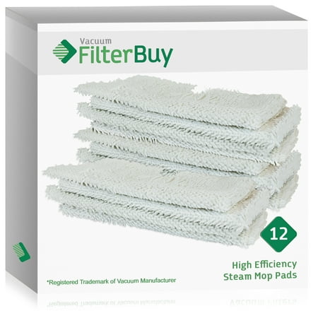 Mhp Part - 12 - FilterBuy Shark 3601 Steam Mop Pad Replacements, Part # XT3601 & P119W. Designed by FilterBuy to fit Shark Steam Pocket Mop & Shark Professional Steam Pocket Mops.