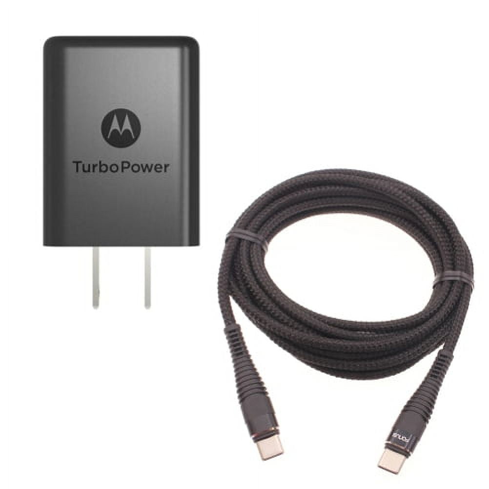 27W Fast Home Charger for Nokia C300, G100, C110, G310 5G Phones - TurboPower PD 6ft TYPE-C Cable USB-C Power Adapter for Nokia C300, G100, C110, G310 5G Models