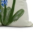 thumbnail image 2 of Simply Daisy, 16 x 16inch,Bluebell Decorative Pillow,Blue, 2 of 2