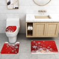 thumbnail image 4 of Tapis de Sol Imprimé Flocon de Neige Éléments de Noël, 4 of 5