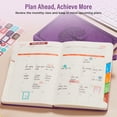 thumbnail image 3 of NIRMIRO 2026-2027 Academic Planner, 8.4"x5.7" Daily & Monthly Planner with Hourly Schedule, July 2026 - June 2027, Includes Monthly Tabs & 4 Stickers for Students & Teachers, 3 of 7