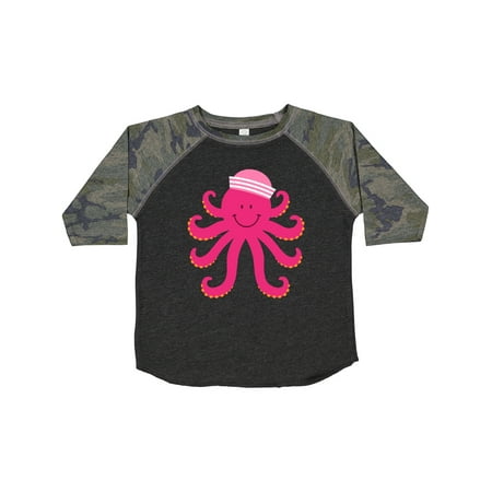 

Inktastic Octopus Ocean Sea Creature Girls Gift Toddler Toddler Girl T-Shirt