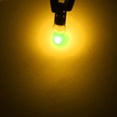 thumbnail image 1 of 10x T5 Bombilla Led 3014 2smd para la luz de la placa de lectura de la lámpara de señal del coche, amarillo Feliz Sencillez, 1 of 5