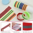 thumbnail image 3 of Uxcell Reflective Bands for Wrist/Arm/Ankle/Leg, 16pcs High Visibility Safety Reflector Tape Straps Red, 3 of 6