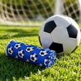 thumbnail image 4 of Soccer Print Towel Cold Dry Sports Towel Breathable Towel For Soccer, 4 of 5