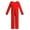 Red, variant on Long Sleeve Dance Leotard for Kids - Stretchable Ballet Gymnastics Bodysuit Halloween 𝖢ostume Girls Boys Stage Performance