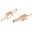 thumbnail image 4 of Durable Lightweight Hose Fitting, Barb Fittings, Solid Brass Chemical Tube For Chemical Pipe For Tube For Pipe, 4 of 8