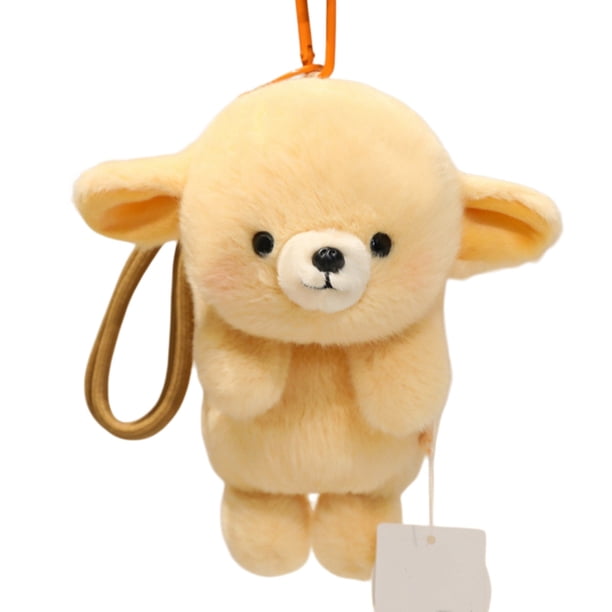 Adorable adorno colgante perfumado: llavero con forma de gatito, pingüino o conejito, peluche suave