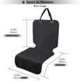 thumbnail image 2 of and Comfortable Front Dog Universal Size for Most Cars SUVs & MPVs with Slip Backing and Quilted Denier Oxford Fabric, 2 of 7