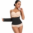 thumbnail image 3 of Arsvita Abdominal Binder Post Surgery Tummy Tuck, Postpartum Belly Band, Post C Section Recovery & Hernia Belt for Women, Black, 3 of 9