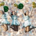 thumbnail image 3 of Pompones Lovecheer de 36 cm, color verde metalizado, 2 unidades, 3 of 4