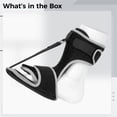 thumbnail image 6 of Foot Drop Orthosis, Plantar Fasciitis Night Splint for Foot Drop, Adjustable Plantar Fasciitis Brace to Stabilize, Correct, and Support Foot with Textile Fabric, Flexible Fixation, One Piece, 6 of 7