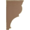 thumbnail image 3 of Ekena Millwork 3 1/2"W x 7 1/2"D x 14"H Extra Large Rojas Wood Vintage Decor Corbel, Weathered Brown, 3 of 6