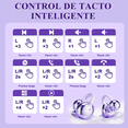 thumbnail image 2 of Audífonos Open Ear Bluetooth Pantalla Digital Inalámbricos skin Malubero Violeta, 2 of 5