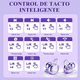 thumbnail image 2 of Audífonos Open Ear Bluetooth Pantalla Digital Inalámbricos skin Malubero Violeta, 2 of 5