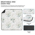 thumbnail image 2 of Floral Design Washable Dog Pads 2-Pack 48x48 Inch Reusable Potty Training Mats, Highly Absorbent Puppy Floor Protection for Large Crate Use, 2 of 8