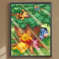 thumbnail image 1 of Pintura de diamante 5D DIY Taladro redondo completo Winnie-the-Pooh Arte de decoración del hogar Hugtrwg Para estrenar, 1 of 9