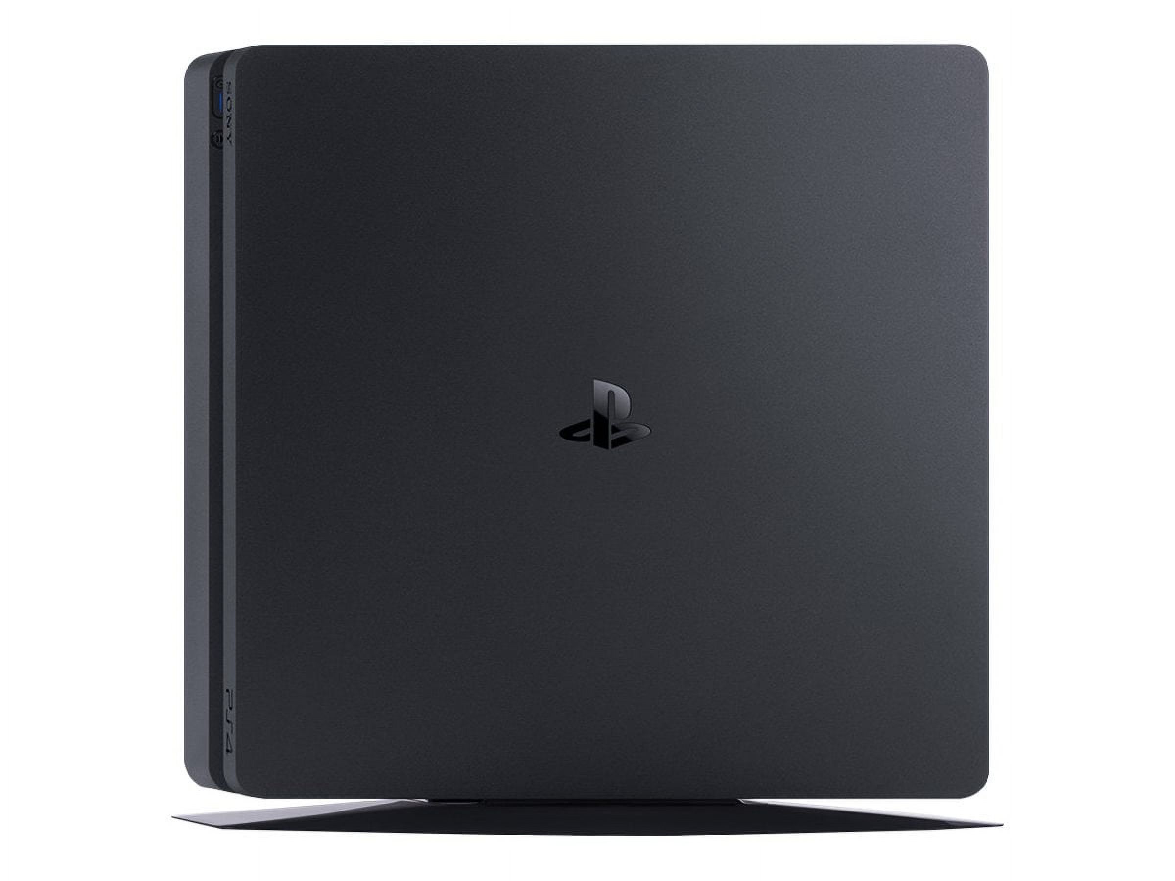 Sony PlayStation 4 Slim 500GB Gaming Console, Black, CUH-2115A - image 4 of 7
