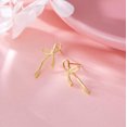 thumbnail image 5 of Solid 925 Sterling Silver Bow Stud Earrings Ribbon for Women Teens Bowknot Stud Earrings Drops, 5 of 12