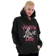 thumbnail image 4 of Happy Valentines Love Day Date Cute Hoodie Sweatshirt Women Brisco Brands S, 4 of 6
