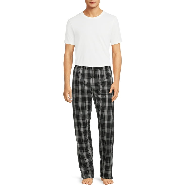 Hanes Men s and Big Men s Woven Stretch Pajama Pants Size XL