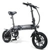 E-Bike 350W, 14 Inch Wheels, Electric Commuter and Folding Bike for Adults Women Men Ladies Teenagers