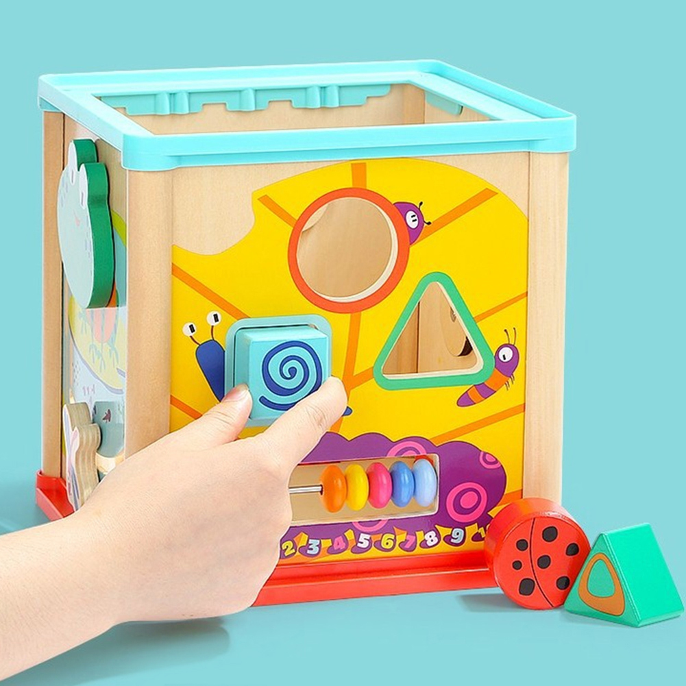 Wooden Beads Maze, Activity , 5in1 For Kids Boy And Girl Babies