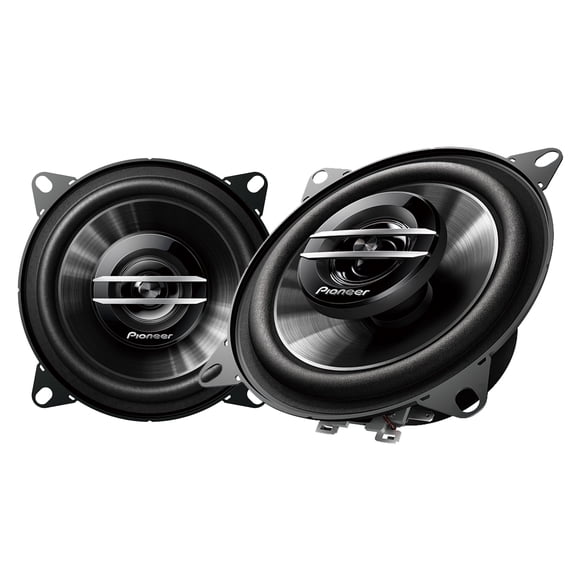 PIONEER G-Series TS-G1020S 4” 2-Way Speakers (Pair) – 210W Max, Crisp Highs   Clear Vocals, Great Stock Replacement, High-Efficiency Speaker Designed for OEM Power