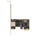 thumbnail image 2 of 2.5Gbps PCIe  Card, 1 Port PCI Express Gigabit  Card, 100/1000/25000 Mbps RJ45 LAN PCIE Ethernet  Adapter With Bracket For  10, 8,7,XP, 2 of 8