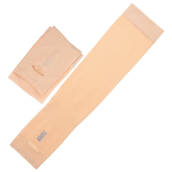 WHAMVOX 2pcs Uv Protection Arm Sleeves Outdoors Sports Cooling Sleeves Breathable Forearm Sleeves For Outdoor Activities Unisex Arm Sleeves For Summer Supply