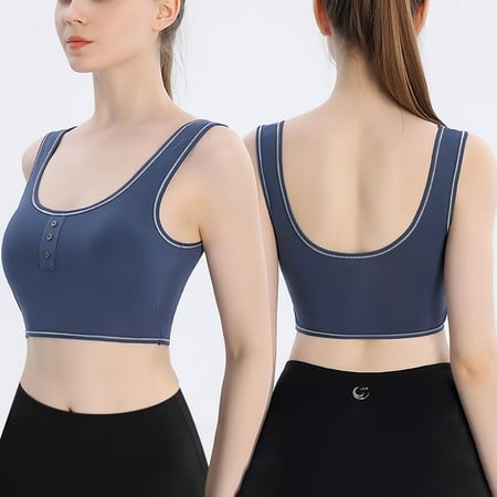 Juslio Minimizer Bras for Women Yoga Bra Bras Padded Solid Sexy Bra Everyday Bras
