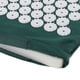 thumbnail image 3 of Juego de esterilla y almohada de acupresión para meditación, yoga y masaje. Cojín masajeador. Verde oscuro, 3 of 9