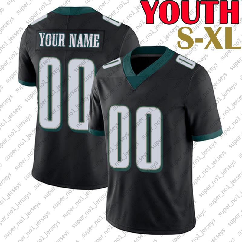 NFL_ 1 Jalen Hurts Jersey Football AJ Brown Miles Sanders DeVonta Smith