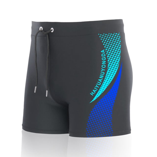 Bgsha Men\\\'s swimming trunks beach shorts swim boxer trunks with drawstring lined