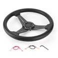 thumbnail image 1 of Steering Wheel,350mm/14in Racing Car Drifting Steering Wheel Retrofitting Steering Wheel Tried and Trusted, 1 of 5