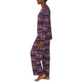 thumbnail image 3 of Nautica Ladies' Fleece Pajama Set (Winter Fair Isle, Small), 3 of 4