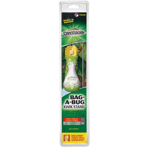 4 Pack Spectracide Bag-a-Bug Kwik Stand for Japanese Beetle Traps
