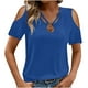 thumbnail image 2 of mfyjkho Tops Casuales Para Mujer, Camisas De Manga Corta Para Mujer, Blusas Casuales De Verano, Blusas De Moda, Camisetas Lindas, Conjuntos, Ropa Tops Y Blusas Para Mujer L, 2 of 8