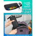 thumbnail image 3 of WANGQI Monthly Pill Organizer 3 Times a Day, with Portable Hard Shell, Pill Cutter, 31-Day Box, Plastic Opening Pick, Monthly & Weekly Stickers, Convenient Medication Management, 3 of 6