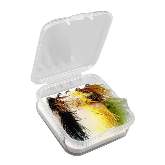 koolsoo 5x Fly Fishing Flies with Hook Size 8 Hook Hand Tied Fly Fishing Accessories