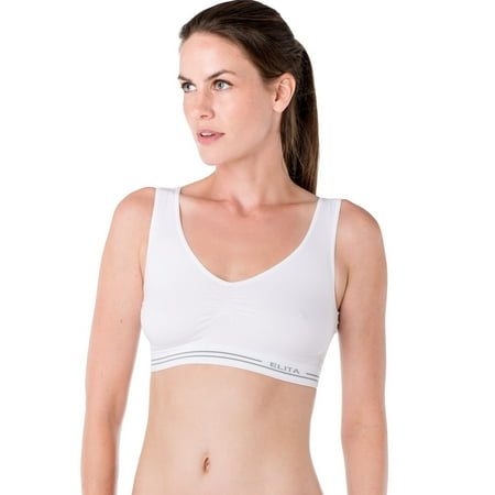 

Elita Women s Signature Seamless Molded Cup Bralette