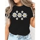 thumbnail image 1 of Camiseta casual de mujer para primavera y verano estilo europeo y americano con un pequeño estampado de margaritas, 1 of 6
