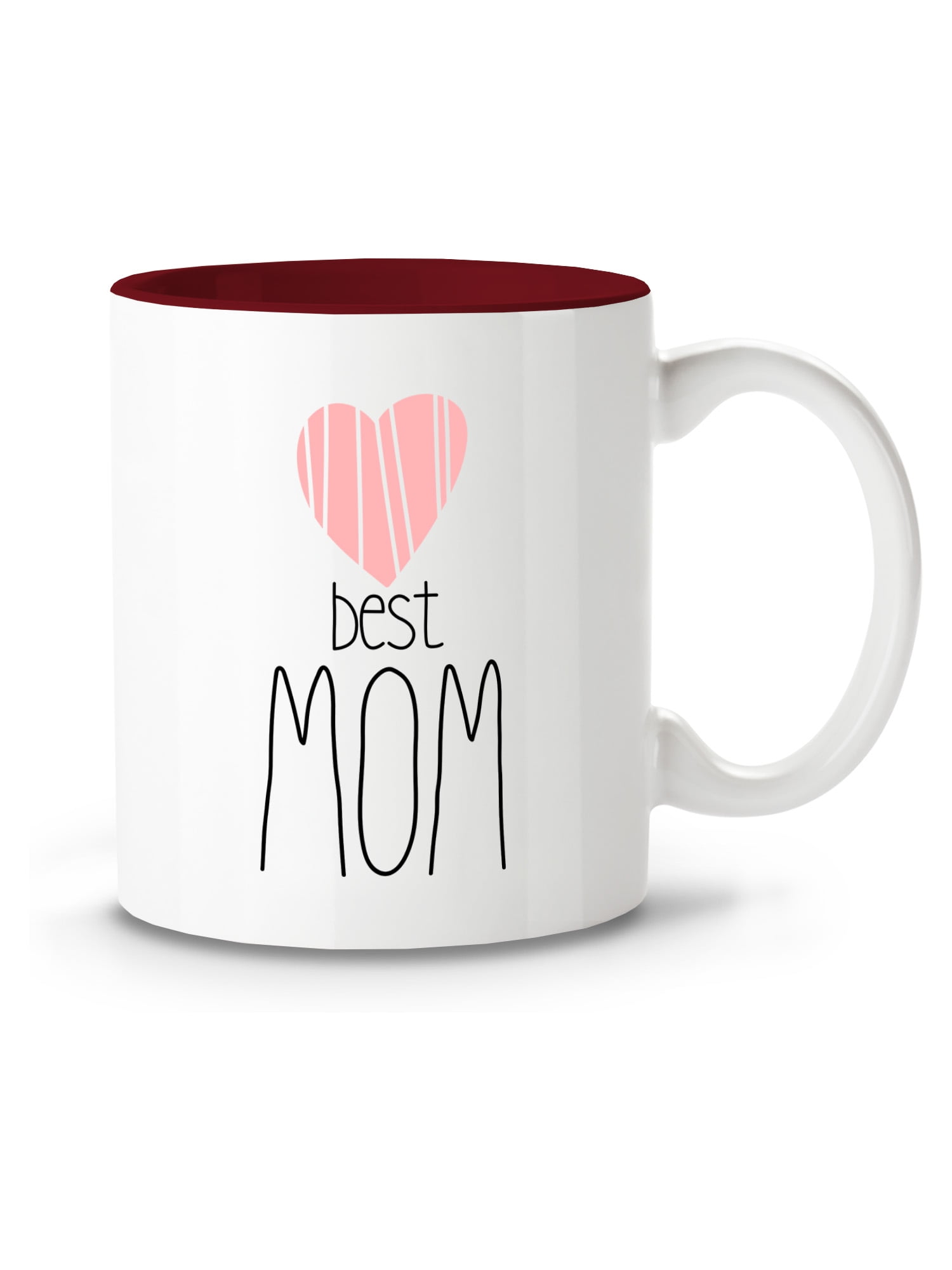 Mama Mommy Mom Bruh Iced Coffee Cup for Mothers - Great Gift for Her on Mothers Day, Birthdays, Christmas - 16oz Glass Cup Tumbler from BluChi
