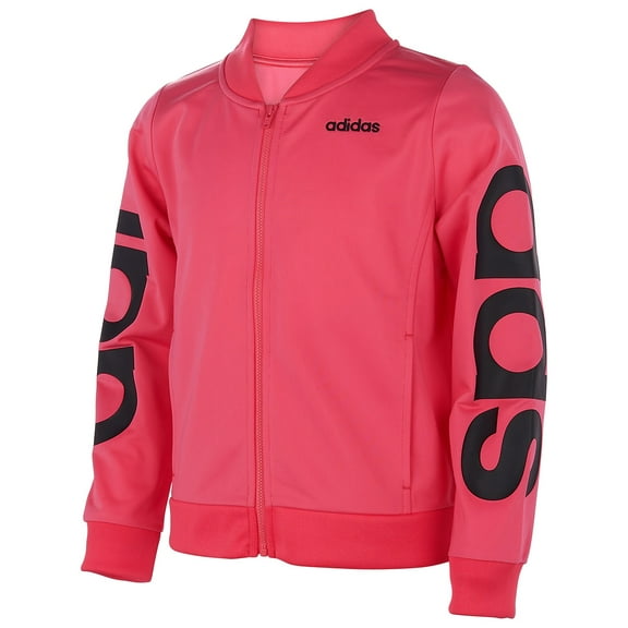 Adidas Big Girls Linear Tricot Jacket