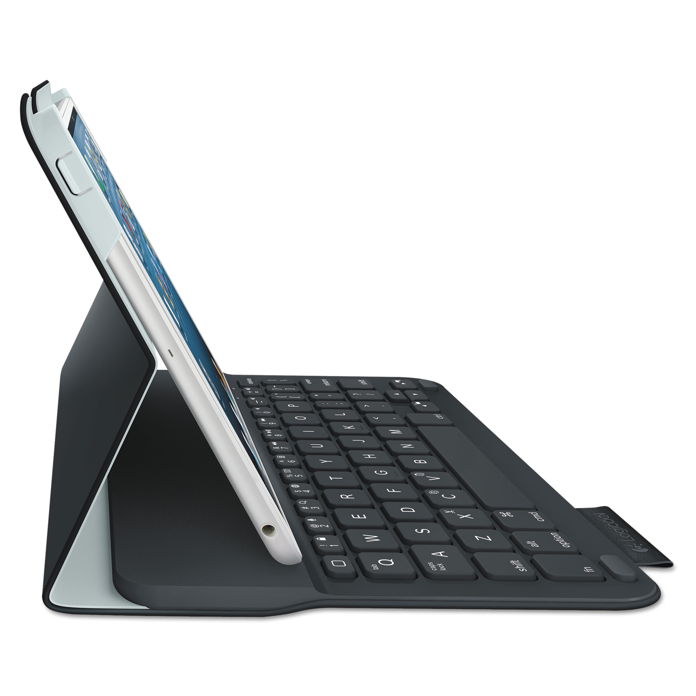 Betydning lunge Narkoman Logitech Ultrathin Keyboard Folio for iPad mini, Black - Walmart.com