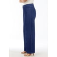 thumbnail image 3 of Roaman's Women's Plus Size Easy-Wear Wide Leg Jean, 3 of 3